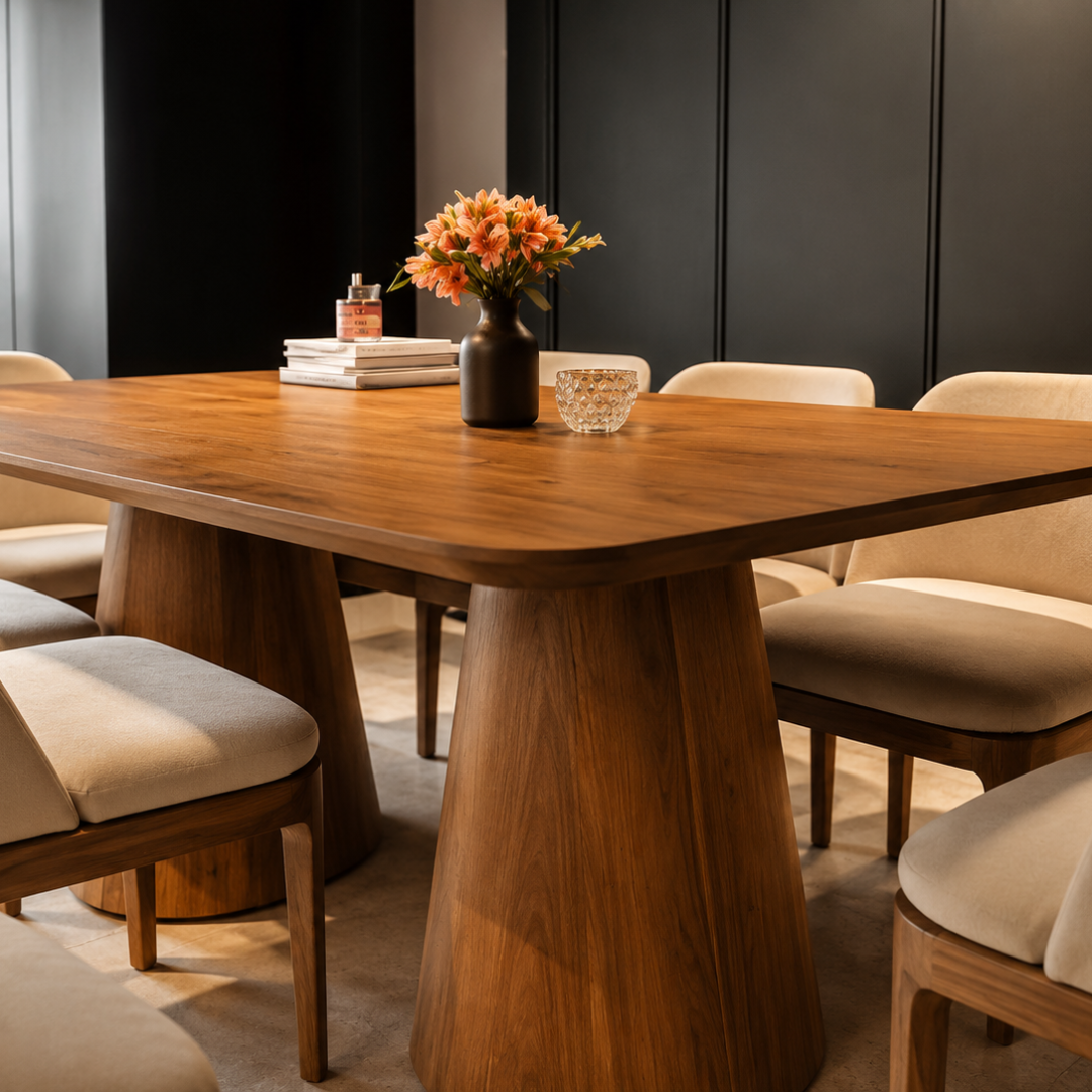 Mesa Ibiza Rectangular — Pata Cónica