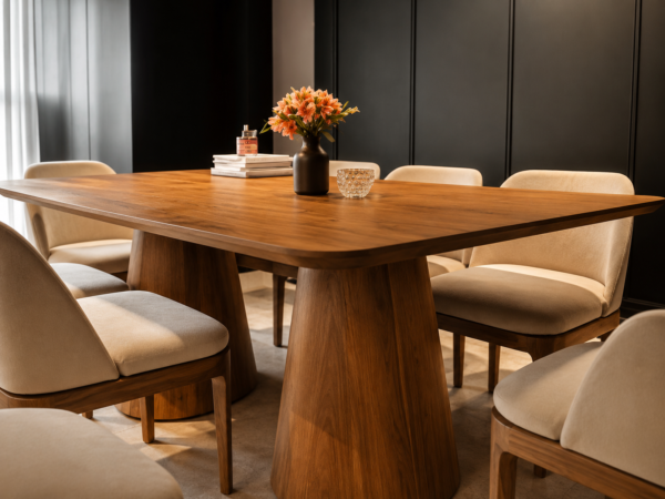 Mesa Ibiza Rectangular — Pata Cónica