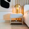 Mesa de Luz con Cajón — Guías Telescópicas